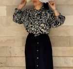 شومیز مجلسی زنانه یقه کرواتی